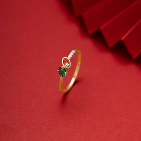 Meadow Orb 9KT Gemstone Ring