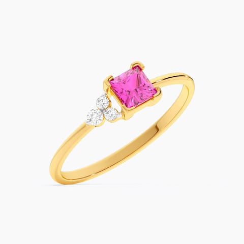 Rubelia 9KT Gemstone Ring