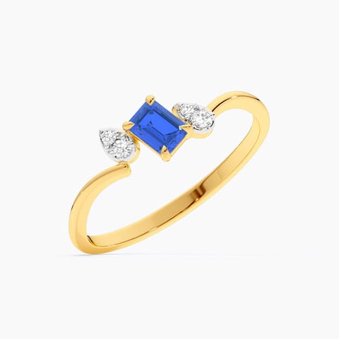 Blue Lumen 9KT Gemstone Ring Blue Lumen 9KT Gemstone Ring
