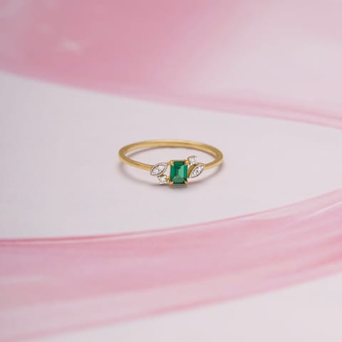 Velora Green 9KT Gemstone Ring