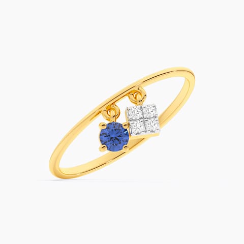 Aeris 9KT Gemstone Ring