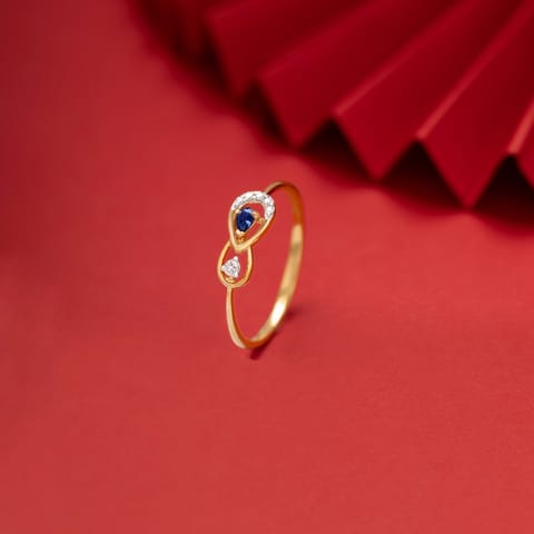 Orlina 9KT Gemstone Ring