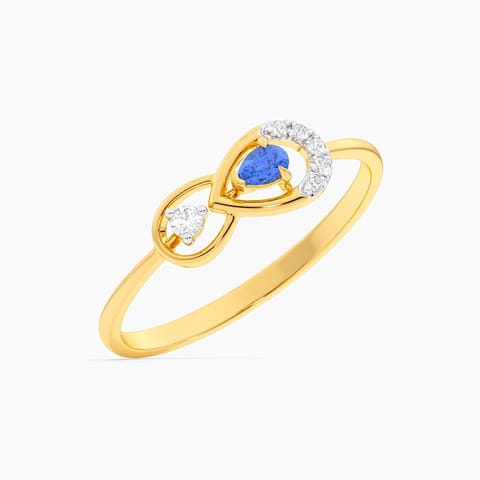 Orlina 9KT Gemstone Ring