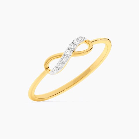 Midget Infinite 9KT Diamond Ring