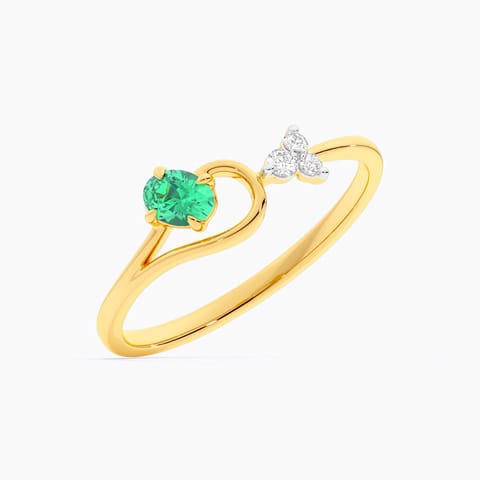 Veridia 9KT Gemstone Ring