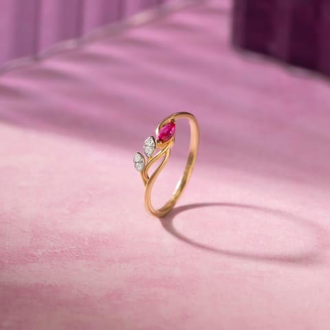 Cherry Blaze 9KT Gemstone Ring