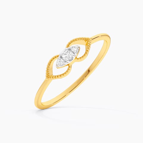 Waveform 9KT Diamond Ring