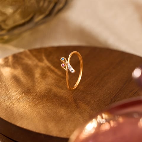 Gem Strokes 9KT Gemstone Ring