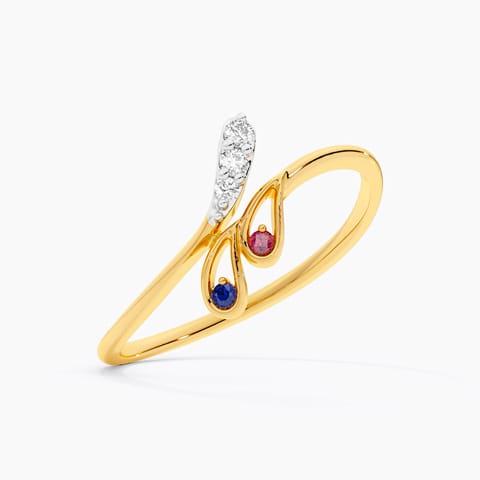Gem Strokes 9KT Gemstone Ring