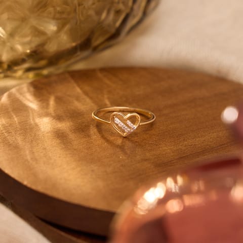 Heart Streak 9KT Diamond Ring Heart Streak 9KT Diamond Ring