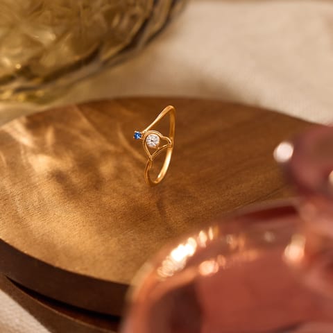 Flowline Grace 9KT Gemstone Ring