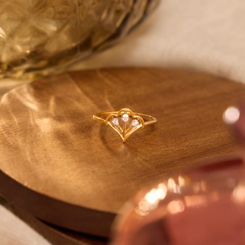 Bluebell Bliss 9KT Diamond Ring