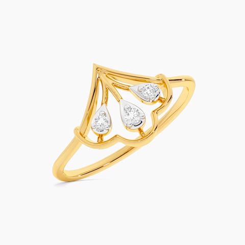 Bluebell Bliss 9KT Diamond Ring