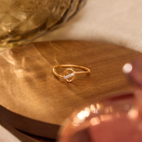 Orbit 9KT Diamond Ring