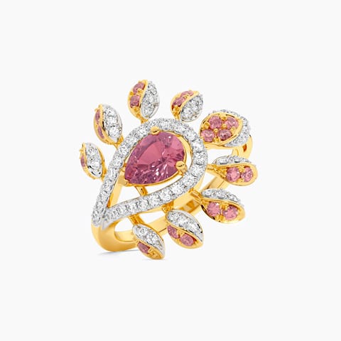 Radiant Rhodolite Gemstone Ring Radiant Rhodolite Gemstone Ring