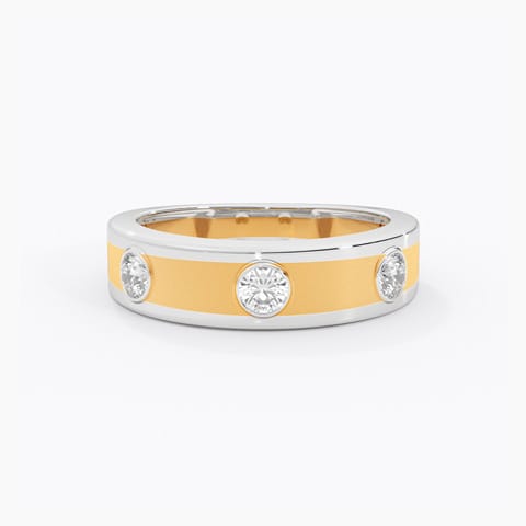 Refined Luxury Diamond Ring for Men