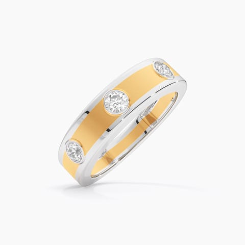 Refined Luxury Diamond Ring for Men