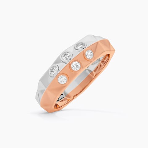 Gridline Majesty Diamond Ring for Men