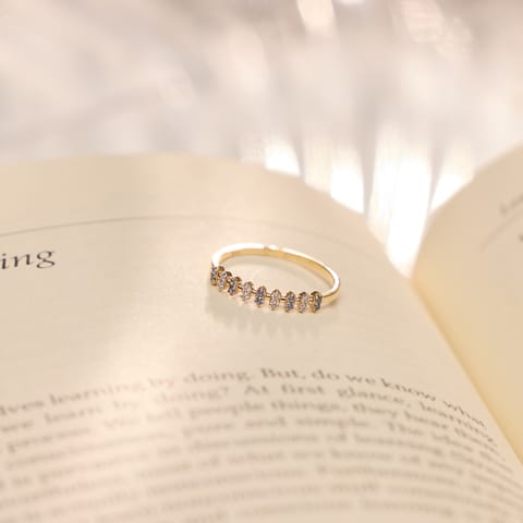 Celestia Line 9KT Gemstone Ring Celestia Line 9KT Gemstone Ring