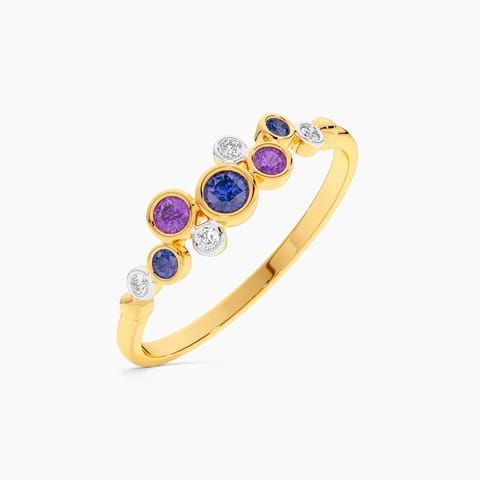 Vivid Orb 9KT Gemstone Ring