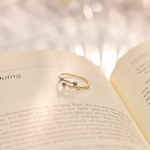 Calico 9KT Gemstone Ring Calico 9KT Gemstone Ring