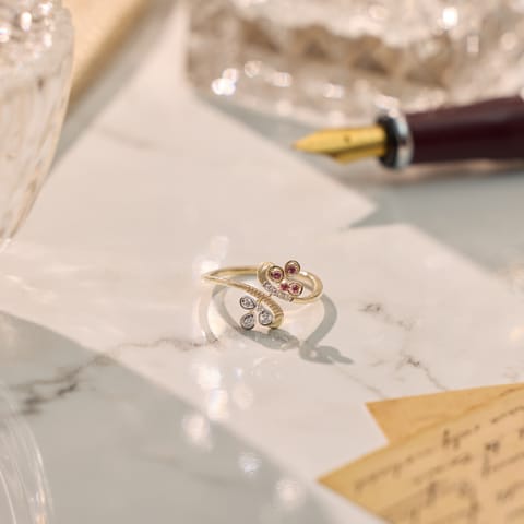 Stellar Beam 9KT Gemstone Ring