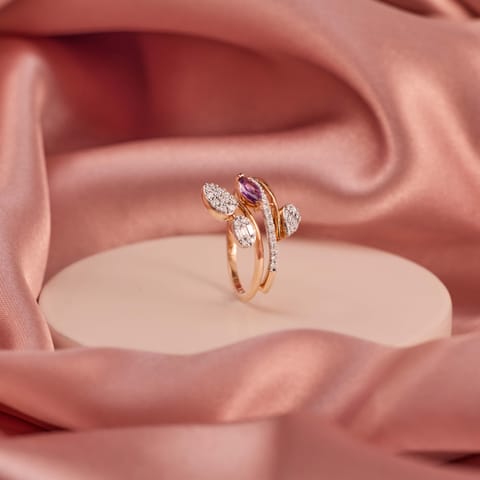 Alluring Purple Gemstone Ring
