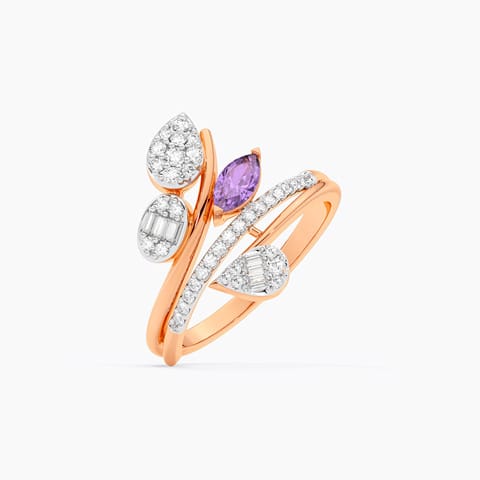 Alluring Purple Gemstone Ring