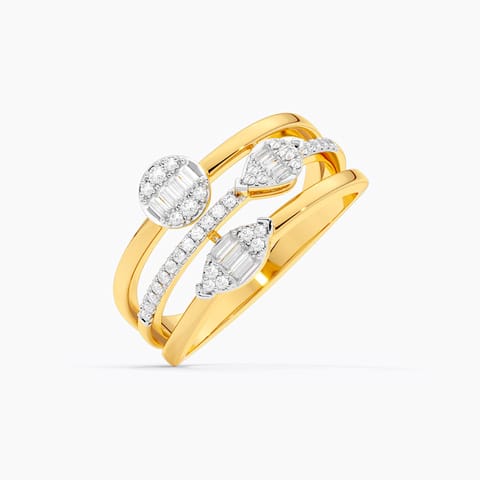 Baguette Spark Diamond Ring