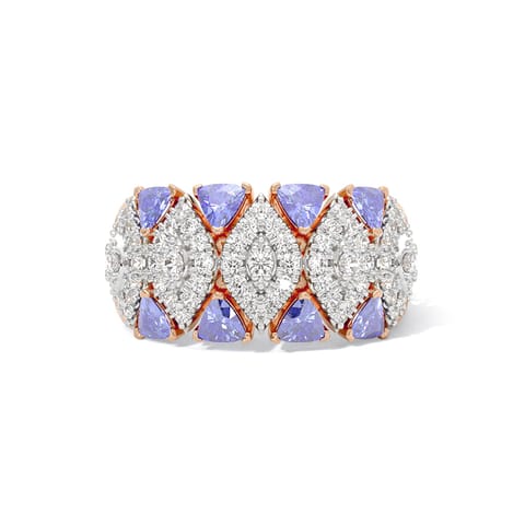 Blue Empress Gemstone Band