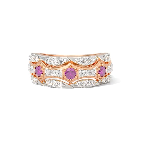 Celestial Sapphire Gemstone Band