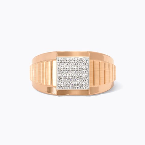 Strata Diamond Ring for Men