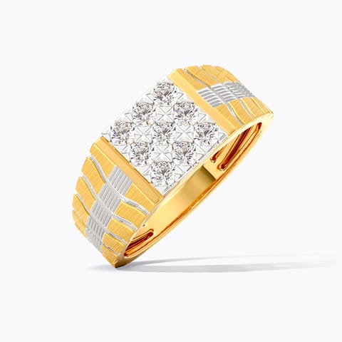 Imperial Texture Diamond Ring for Men Imperial Texture Diamond Ring for Men