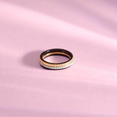 Golden Raven Diamond Ring for Men