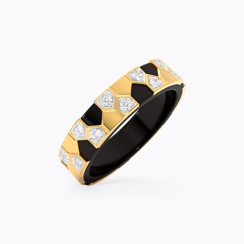 Black Monarch Diamond Ring for Men