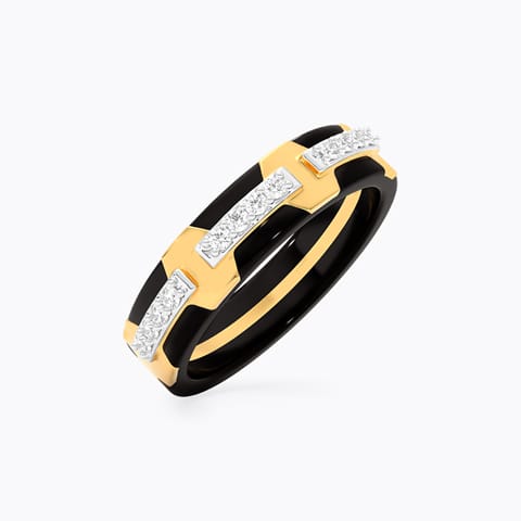 Black Titan Diamond Ring for Men