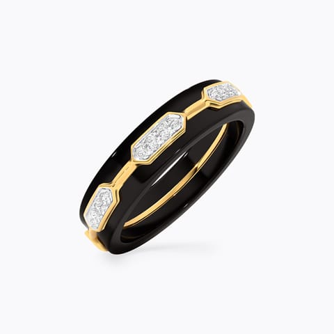 Phantom Gold Diamond Ring for Men