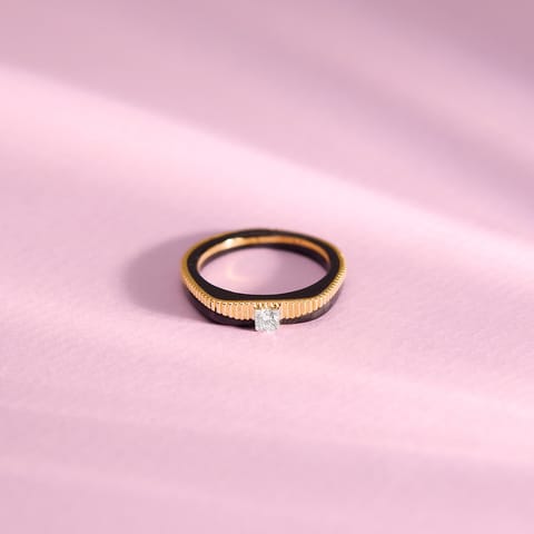 Noir Diamond Ring for Men