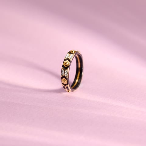 Vertex Black Diamond Ring for Men