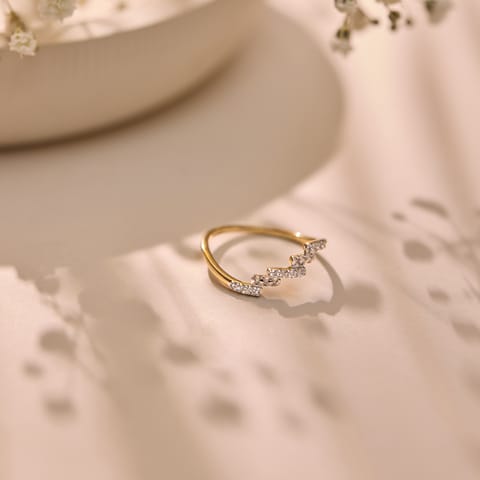 Radiant Steps 9KT Diamond Ring Radiant Steps 9KT Diamond Ring