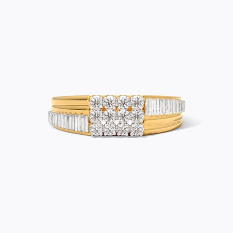 Clustered Armour Diamond Ring for Men Clustered Armour Diamond Ring for Men