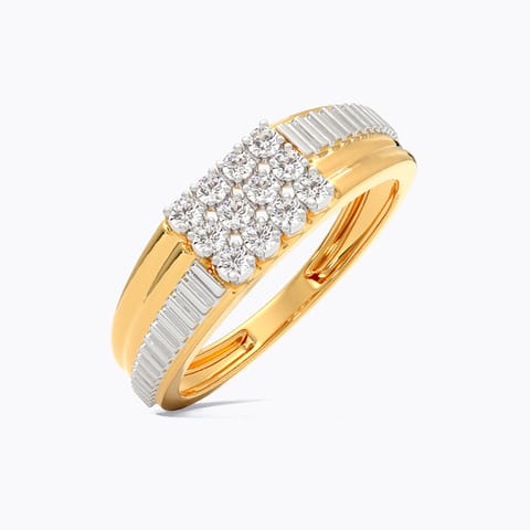 Clustered Armour Diamond Ring for Men Clustered Armour Diamond Ring for Men