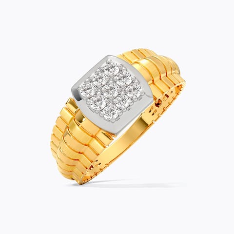 Engraved Majesty Diamond Ring for Men Engraved Majesty Diamond Ring for Men