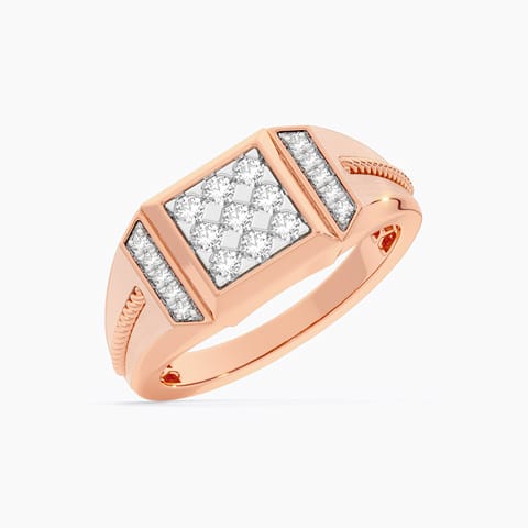 Bold Bolt Diamond Ring for Men Bold Bolt Diamond Ring for Men