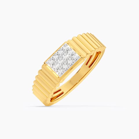 Refined Classic Diamond Ring for Men Refined Classic Diamond Ring for Men