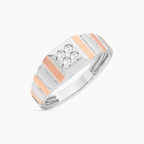 Contemporary Elegance Diamond Ring for Men Contemporary Elegance Diamond Ring for Men