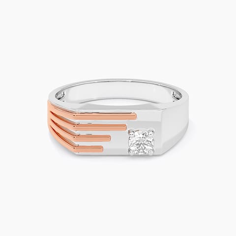 Linear Legacy Diamond Ring for Men Linear Legacy Diamond Ring for Men