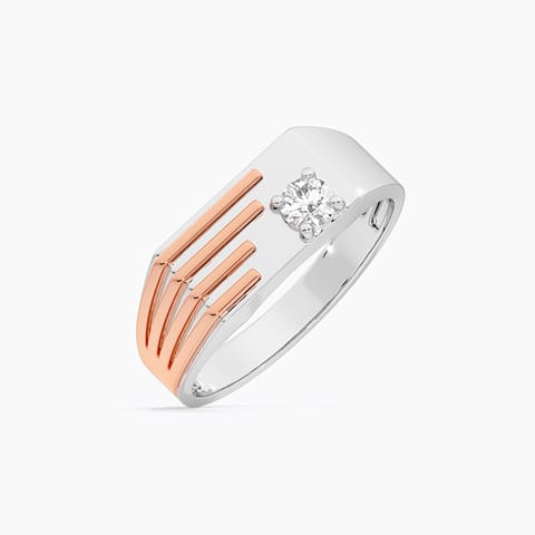 Linear Legacy Diamond Ring for Men Linear Legacy Diamond Ring for Men