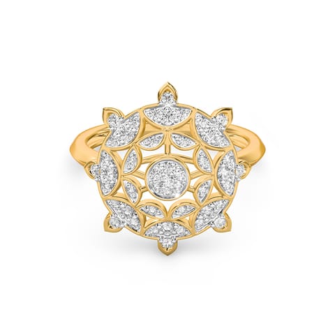 Shimmer Flame Diamond Ring Shimmer Flame Diamond Ring