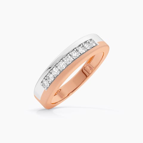 Prism Row Diamond Ring for Men Prism Row Diamond Ring for Men